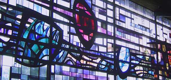 glas in lood Moeder vd Verlosserkerk